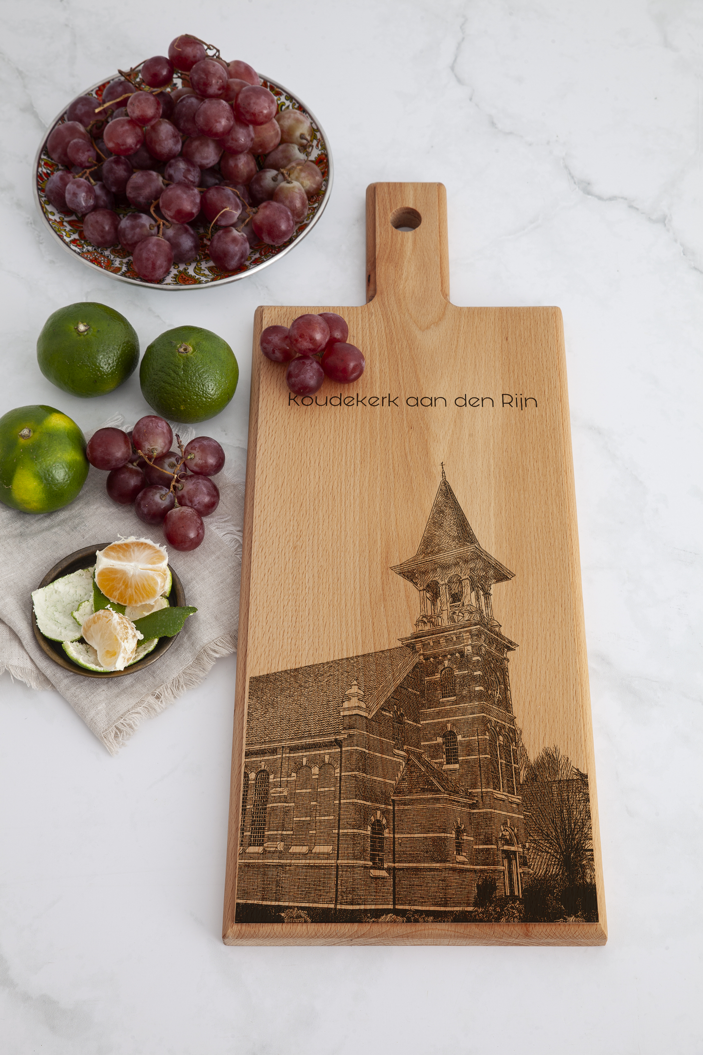 Koudekerk aan den Rijn Wooden Serving Board – 49 x 17 cm