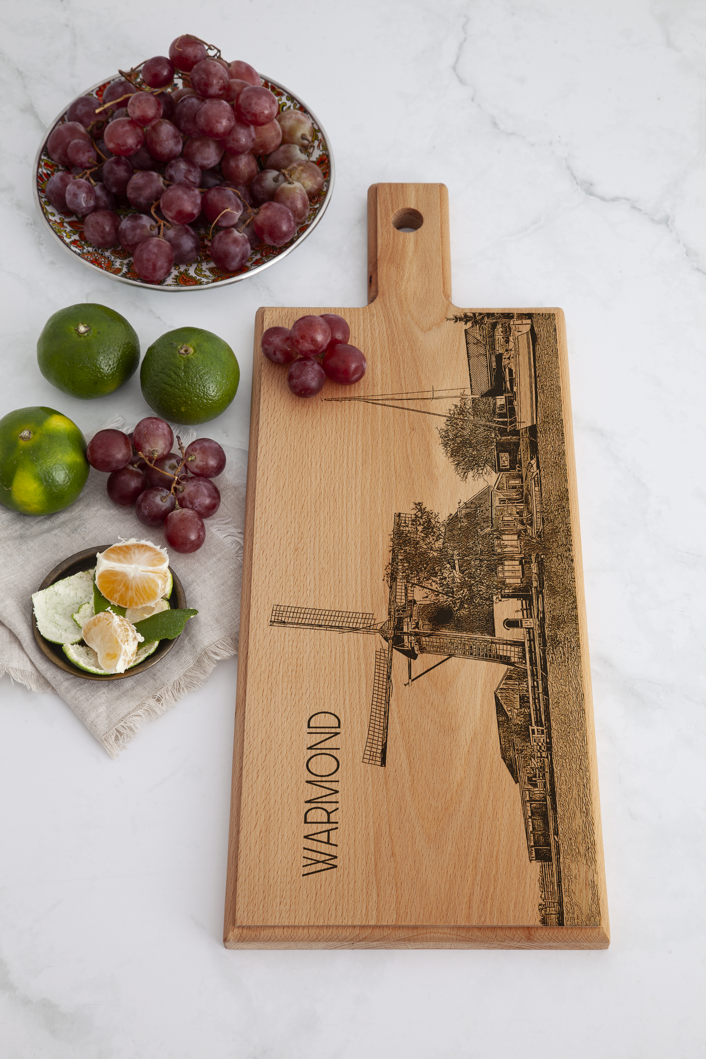 Warmond Wooden Serving Board – 49 x 17 cm