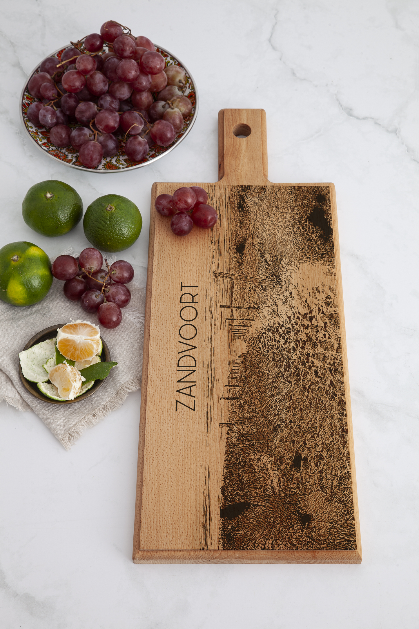 Zandvoort Beach Wooden Serving Board – 49 x 17 cm