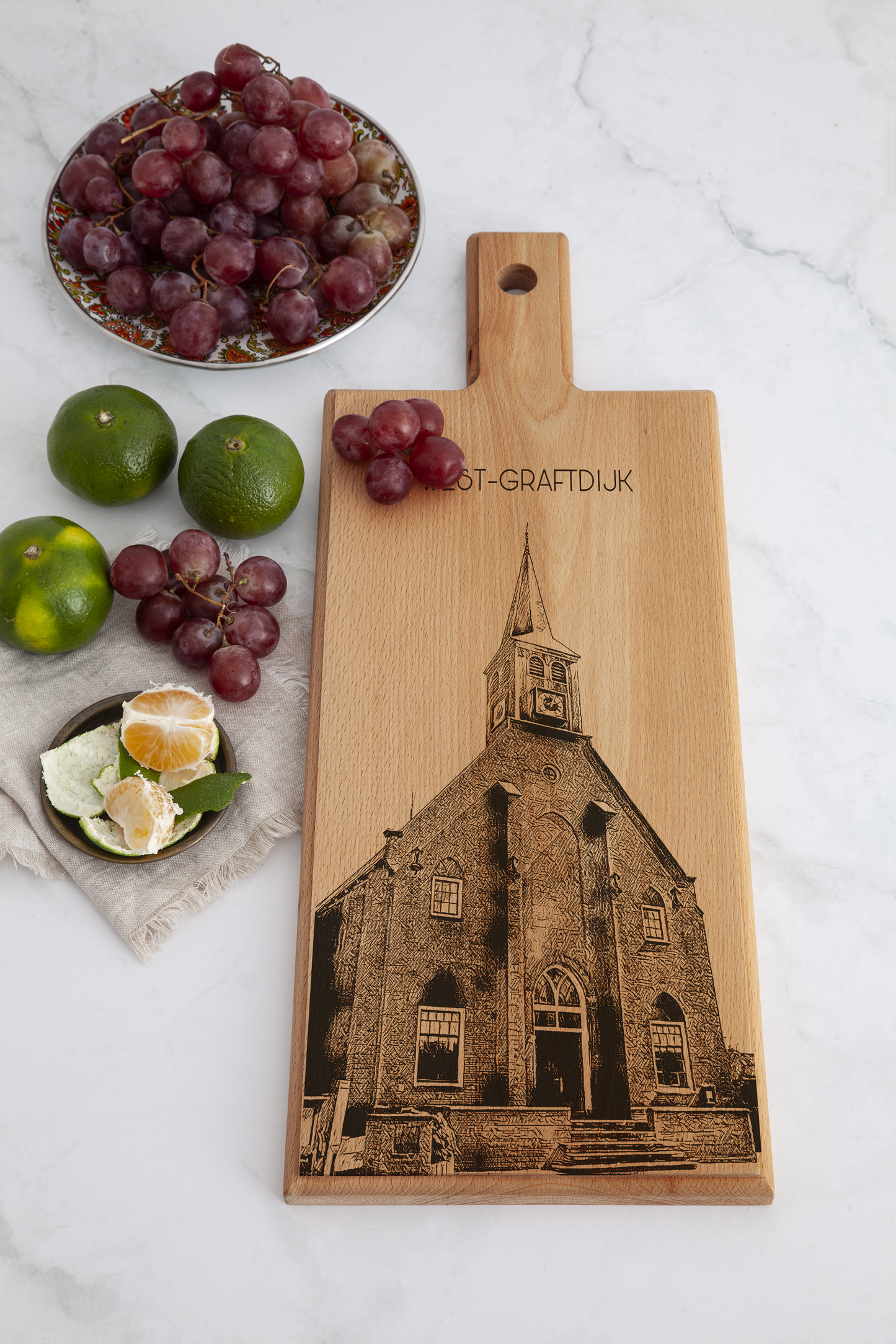 West-Graftdijk Wooden Serving Board – 49 x 17 cm