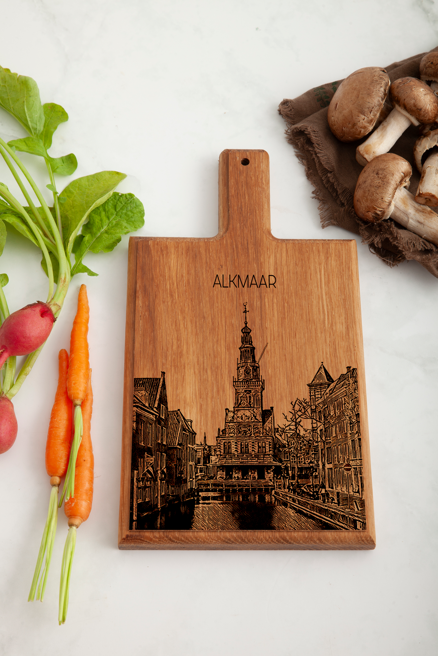 Alkmaar De Waag Cheese Board - Beech Wood