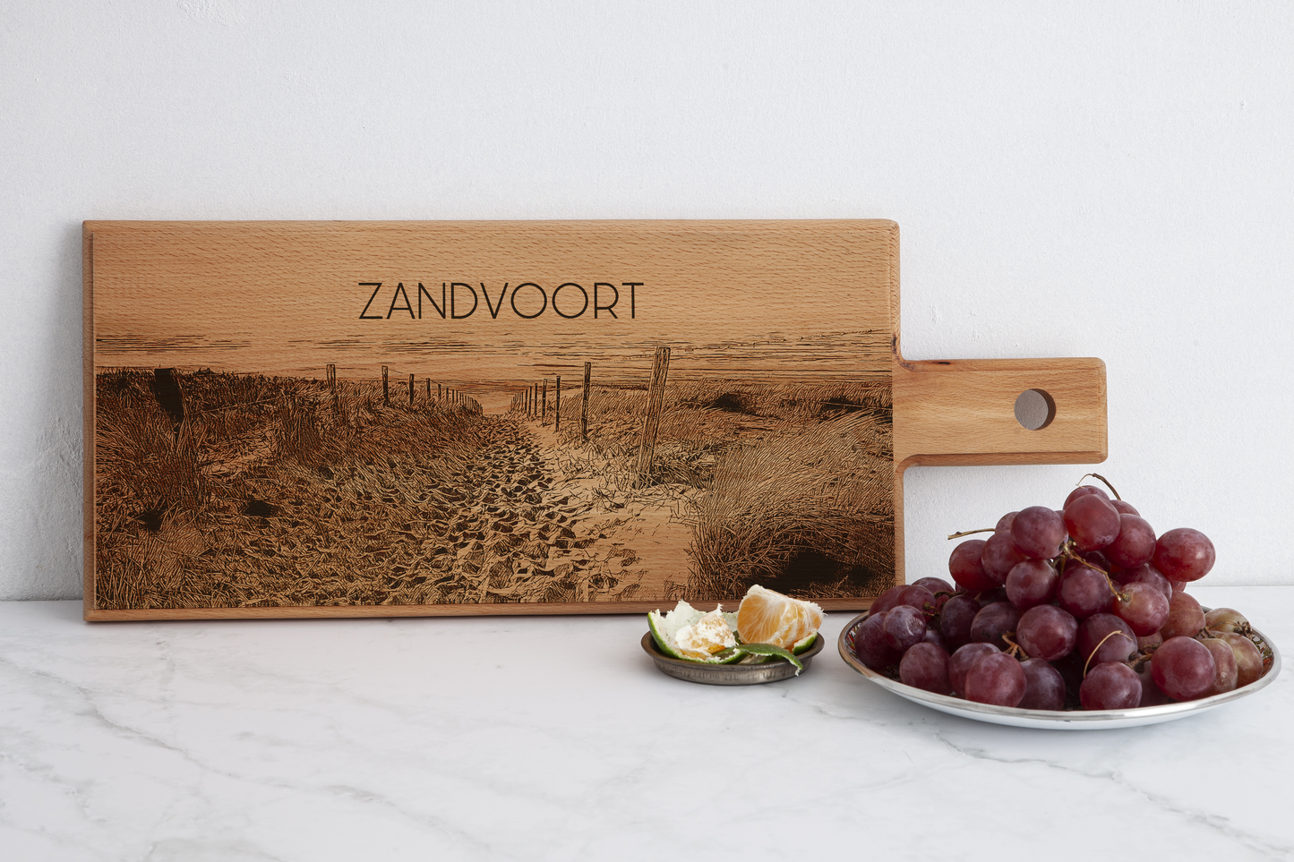 Zandvoort Beach Wooden Serving Board – 49 x 17 cm