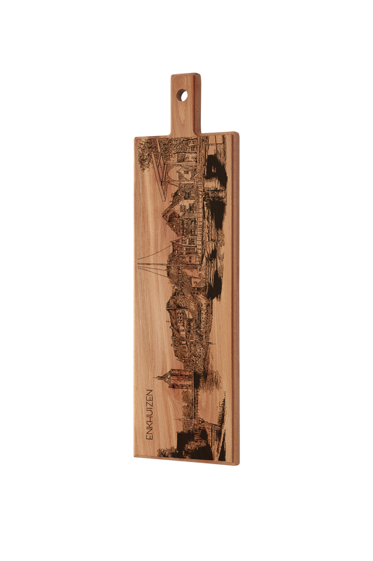 Handmade Enkhuizen Engraved Large Serving Board - Beech Wood