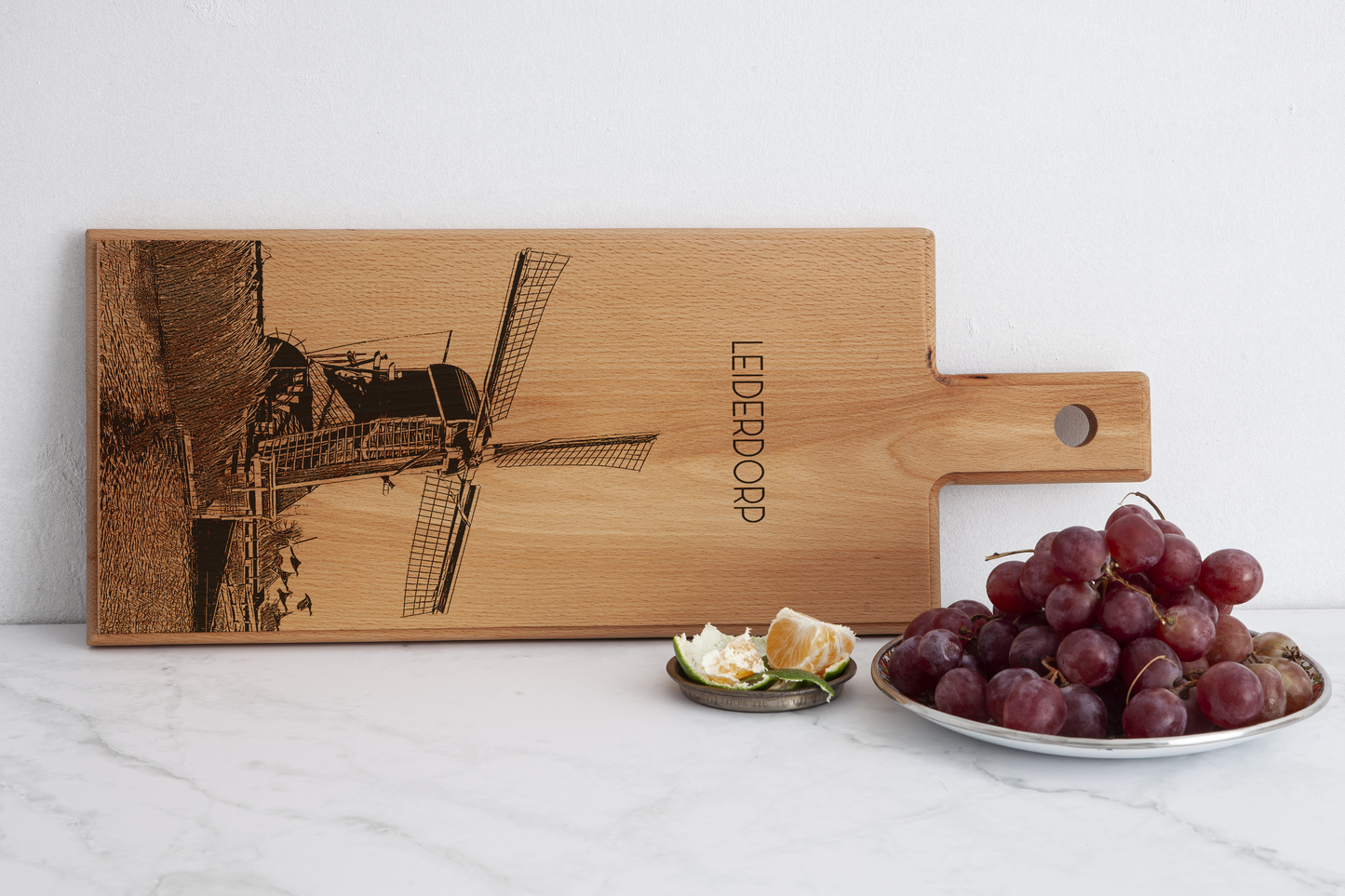 Leiderdorp Munnikkenmolen Wooden Serving Board – 49 x 17 cm