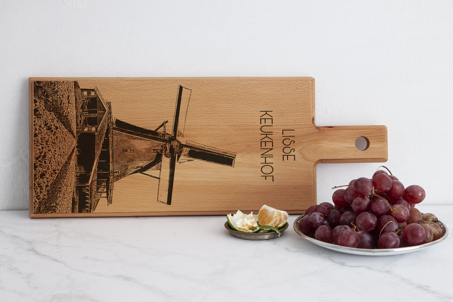 Lisse Keukenhof Wooden Serving Board – 49 x 17 cm