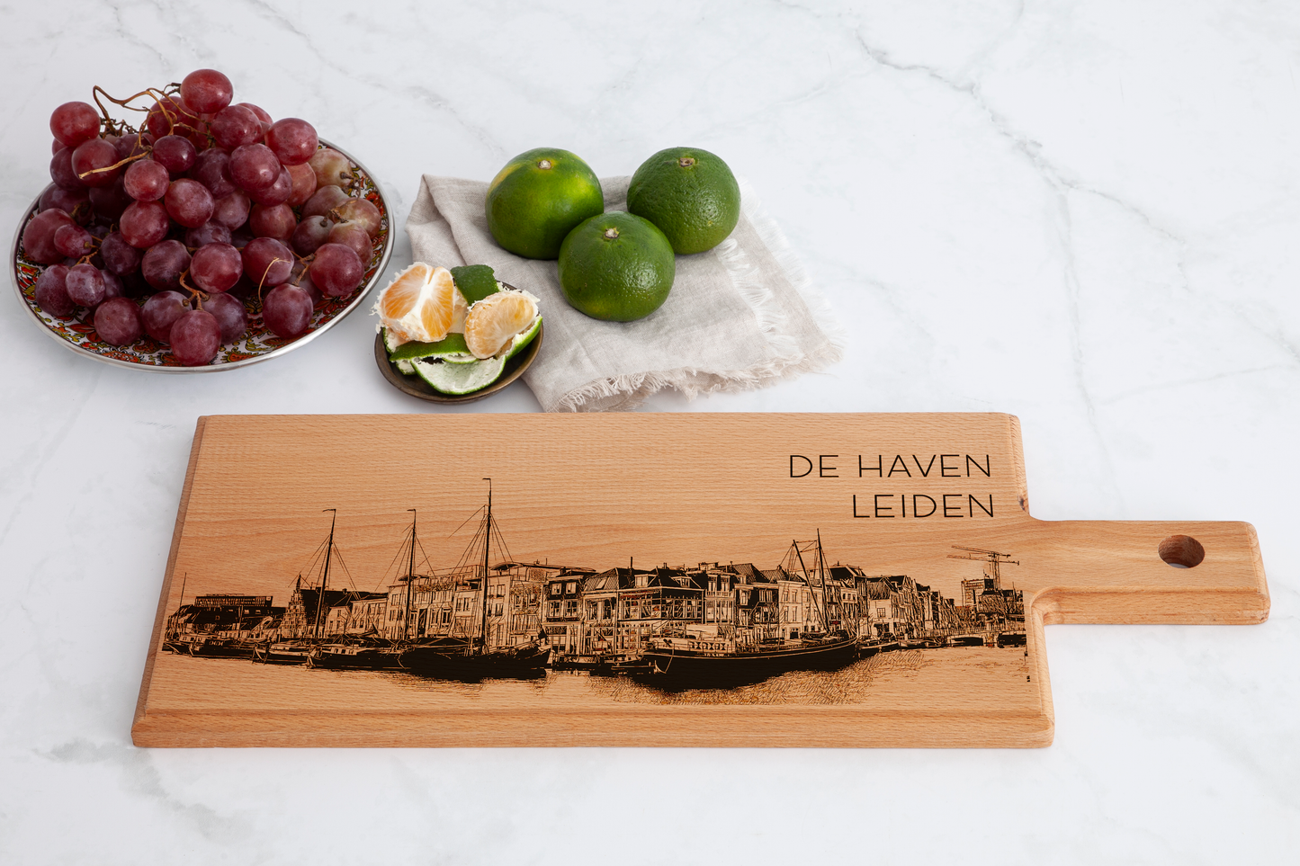 Leiden, De Haven, medium serving board, horizontal