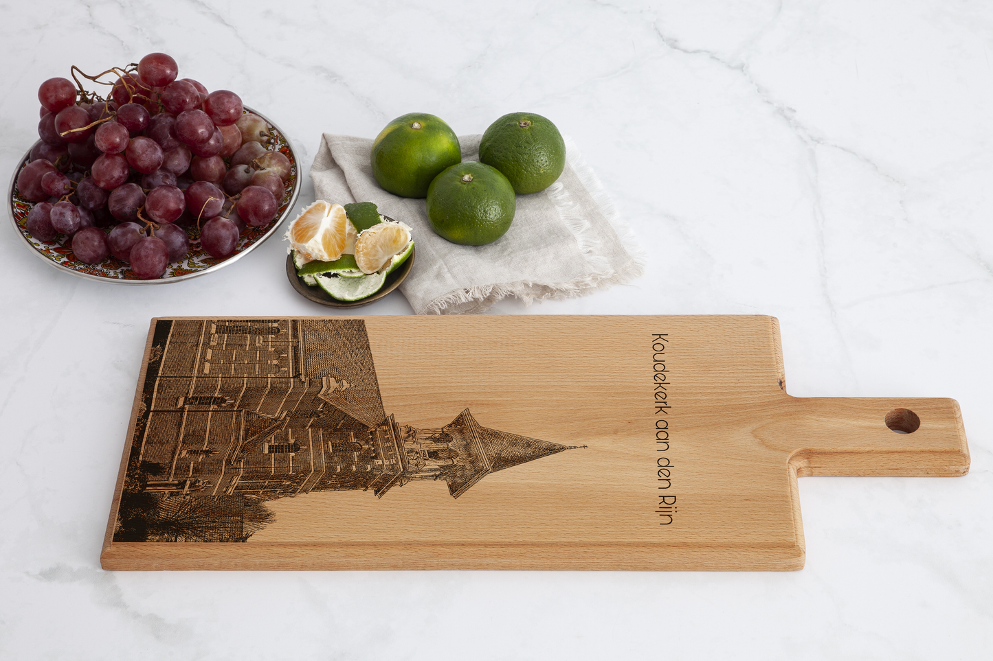 Koudekerk aan den Rijn Wooden Serving Board – 49 x 17 cm
