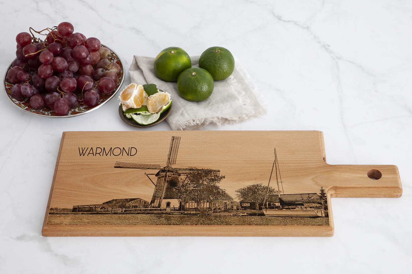 Warmond Wooden Serving Board – 49 x 17 cm