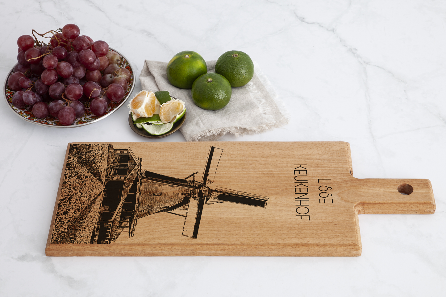 Lisse Keukenhof Wooden Serving Board – 49 x 17 cm