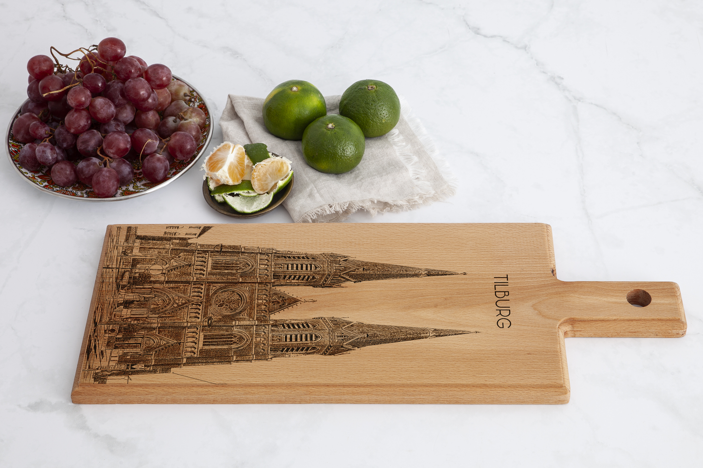 Tilburg houten serveerplank – 49 x 17 cm