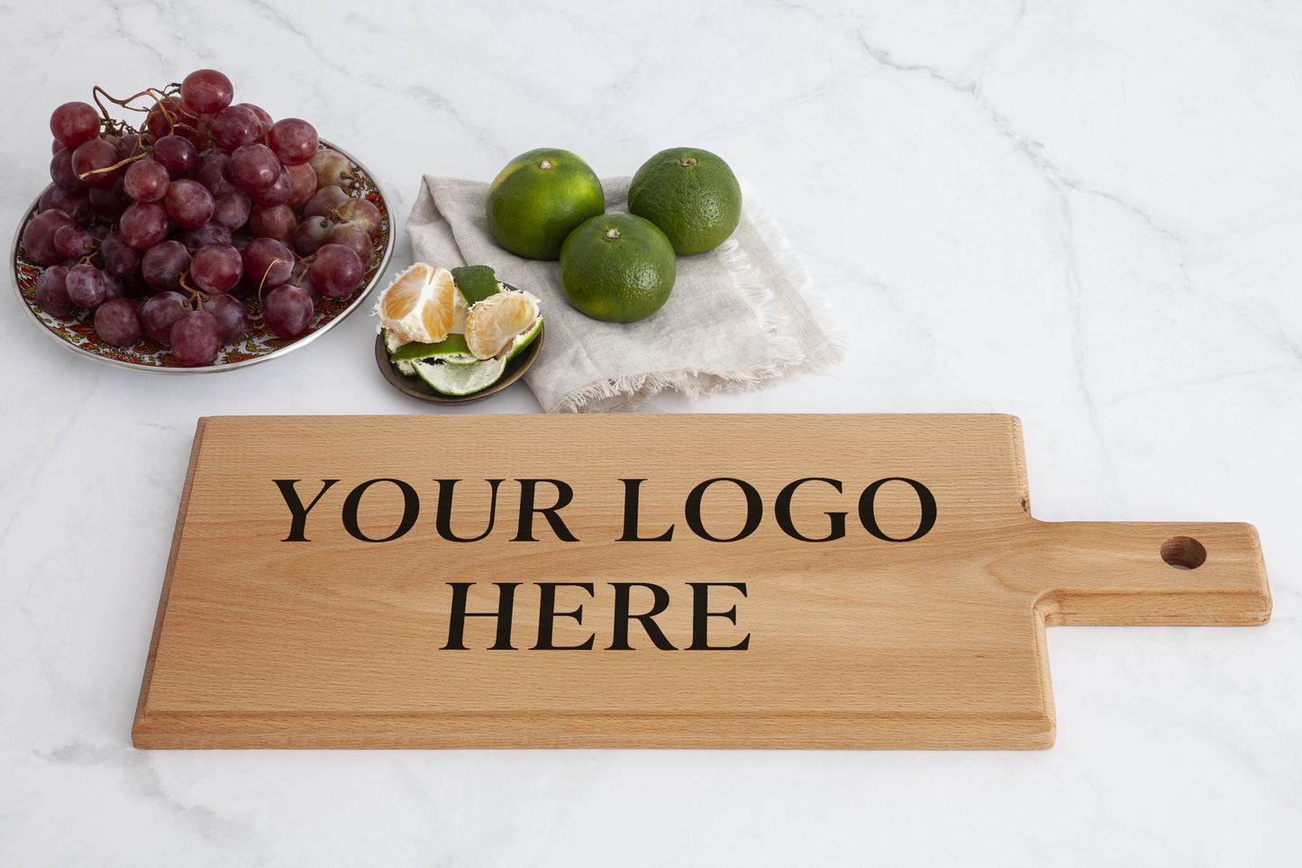 Gepersonaliseerde Houten Serveerplank (49 × 17 cm)