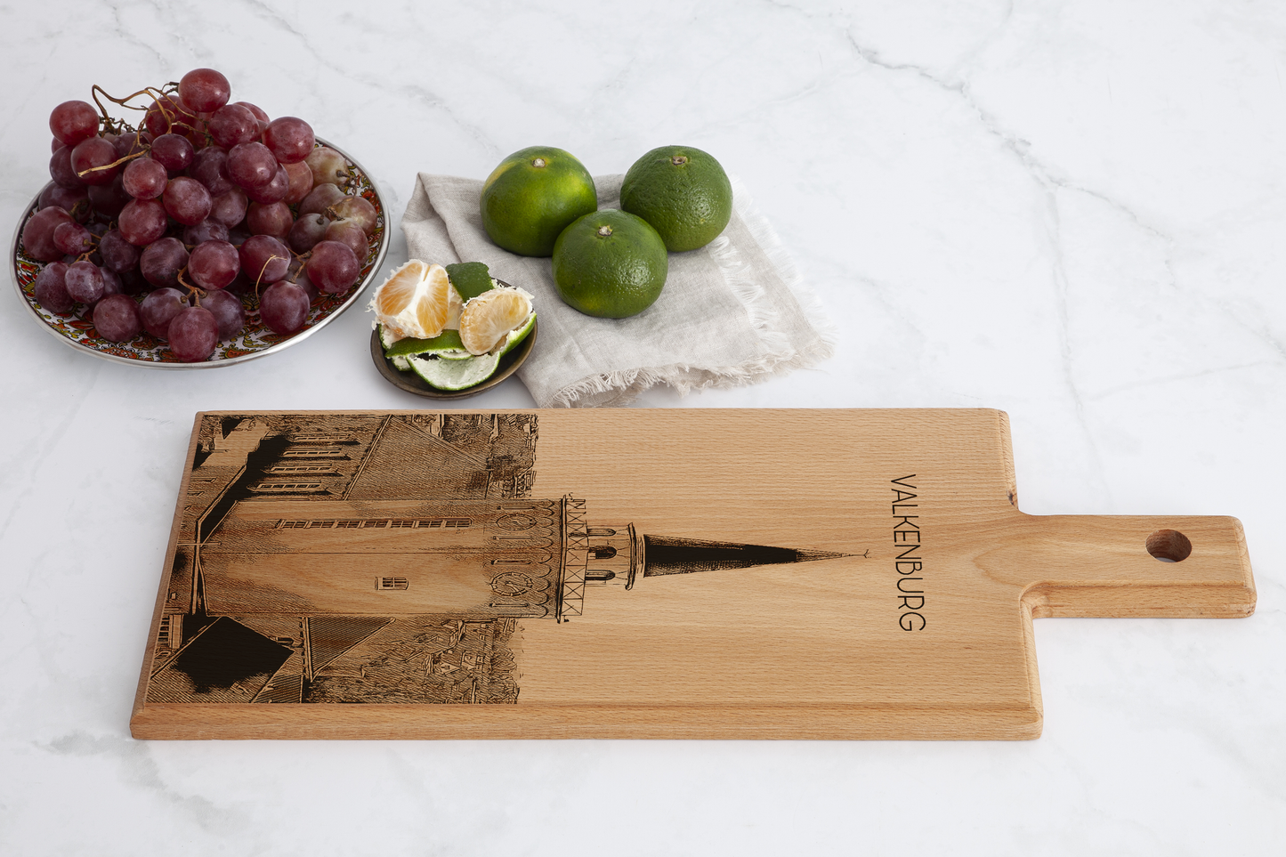 Valkenburg houten serveerplank – 49 x 17 cm