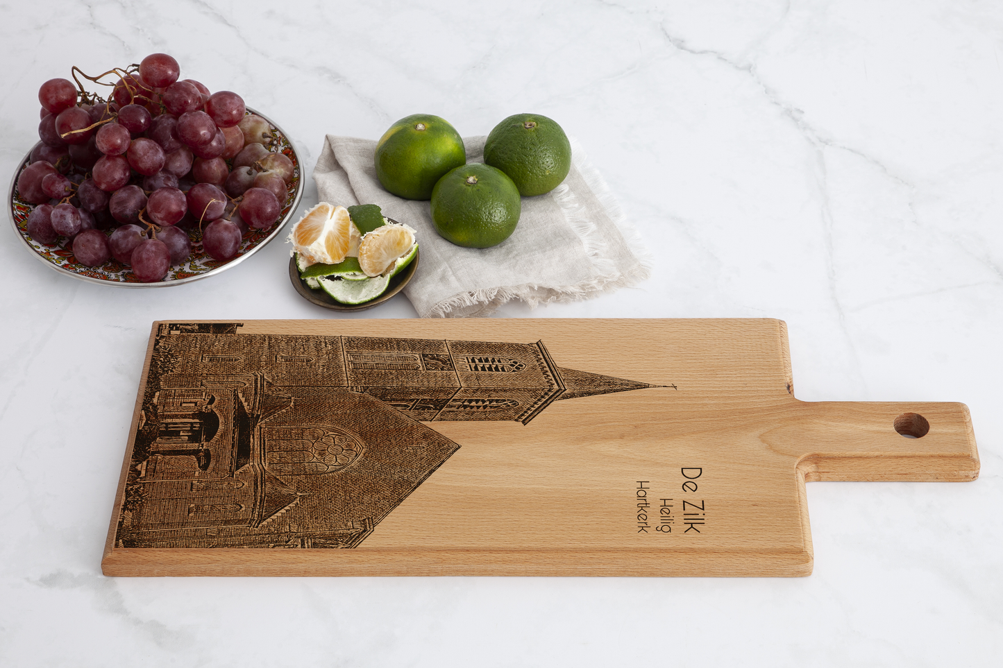 De Zilk Houten Serveerplank – 49 x 17 cm