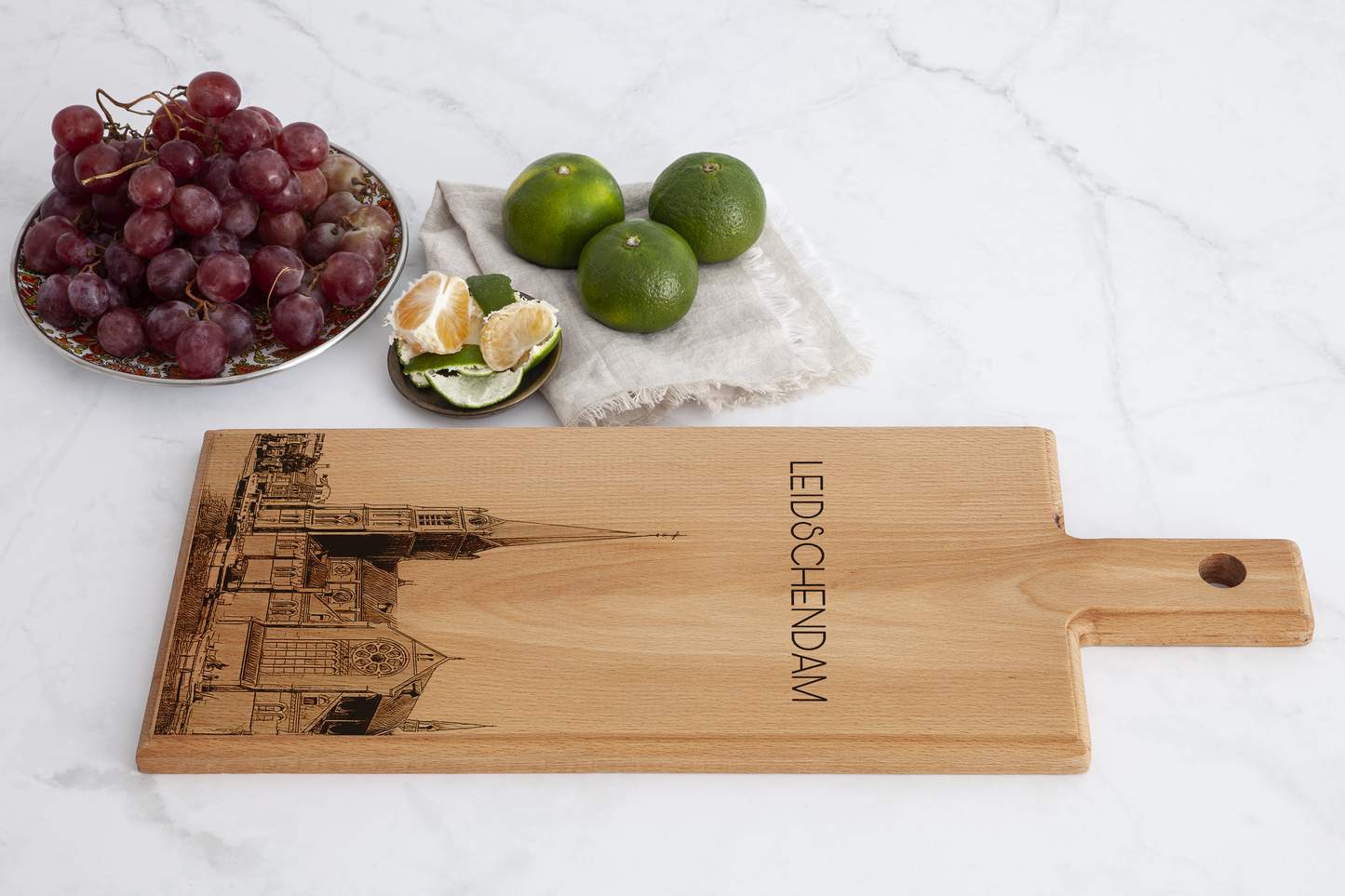 Leidschendam Petrus en Pauluskerk Wooden Serving Board – 49 x 17 cm