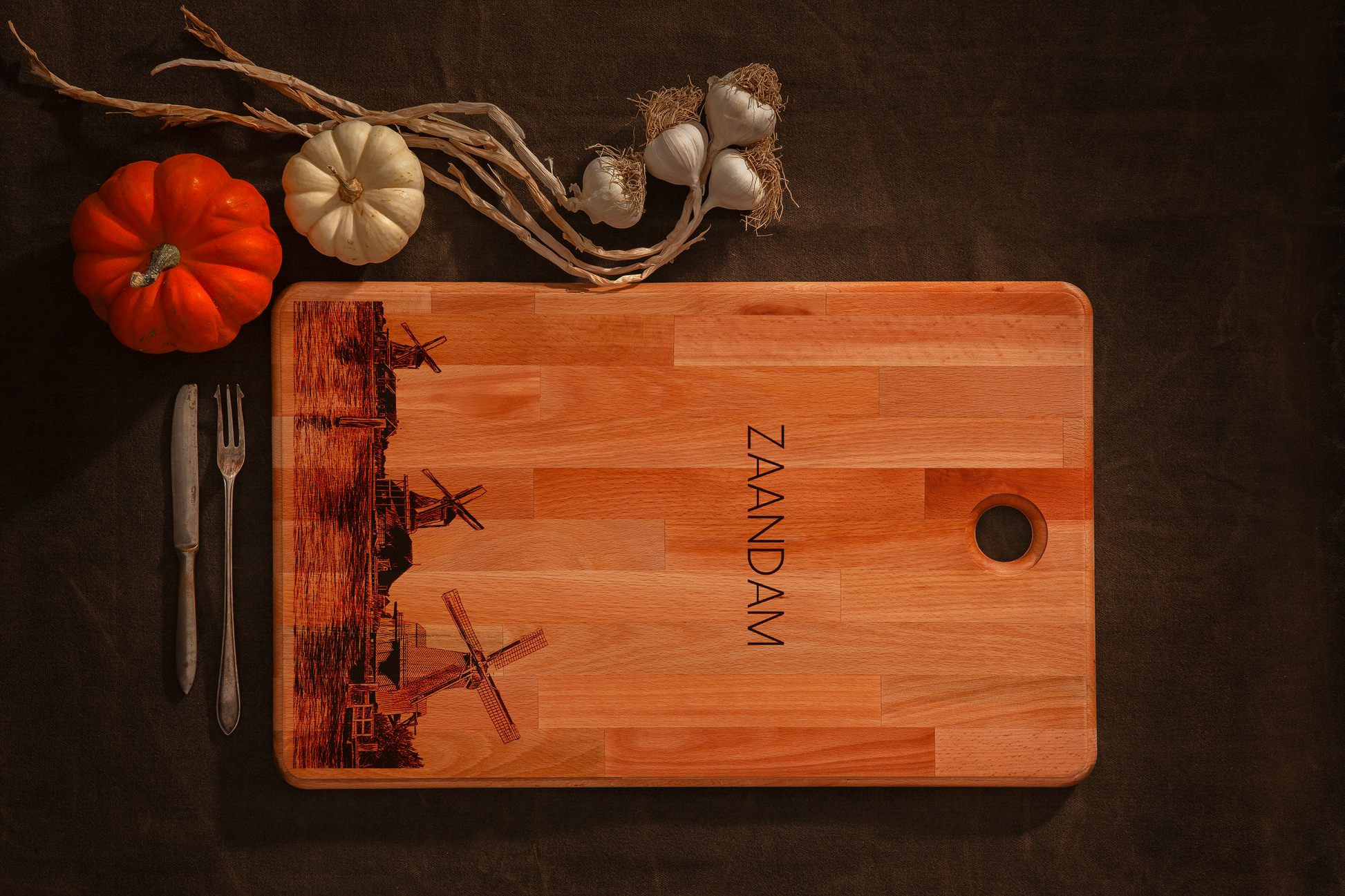 Zaandam, Zaanse Schans, cutting board, horizontal