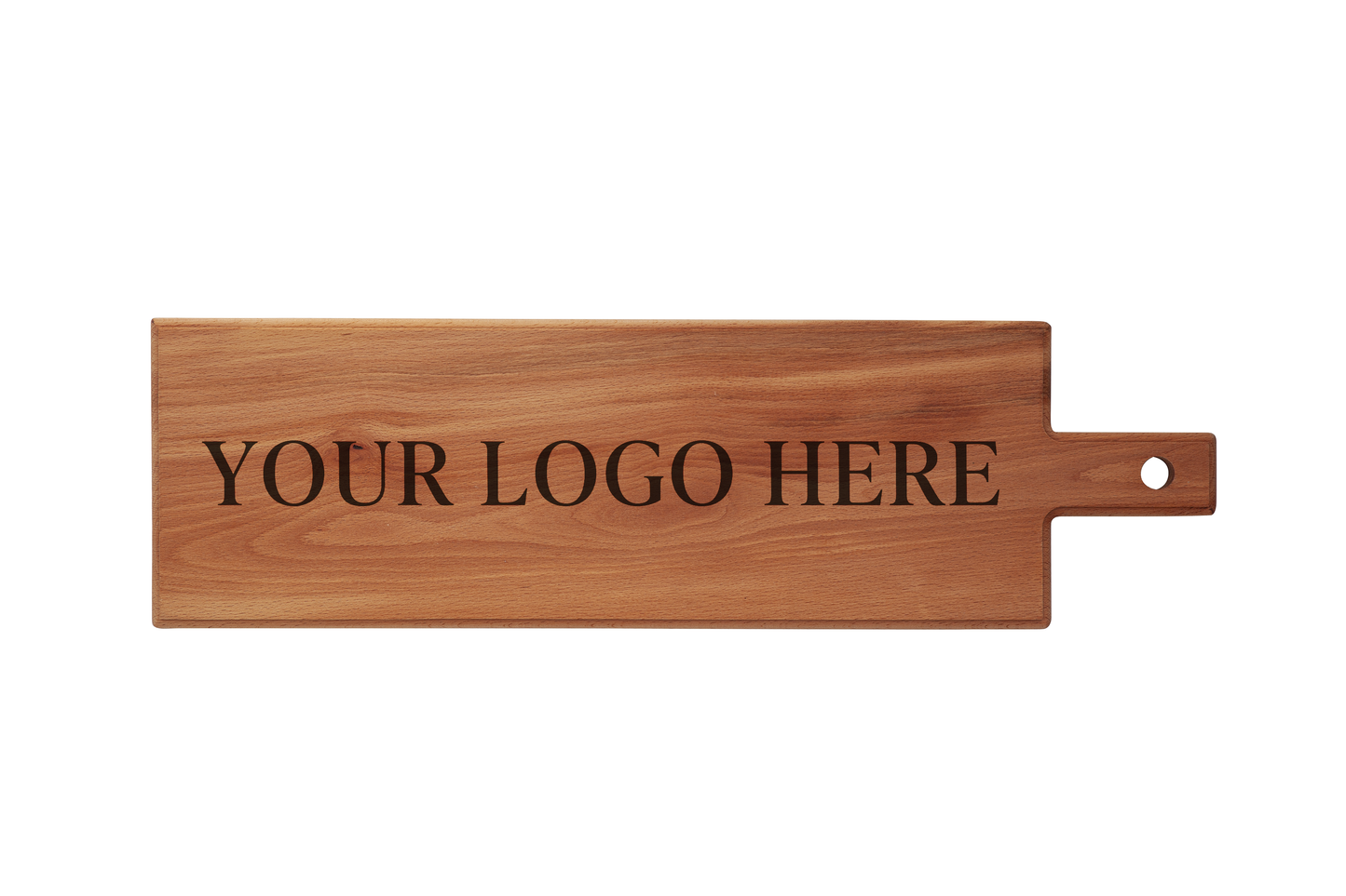 Gepersonaliseerde Houten Serveerplank (60 × 17 cm)