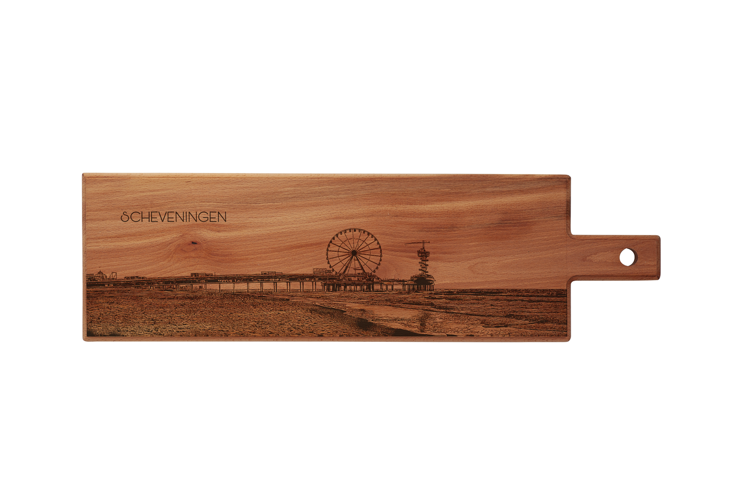 Scheveningen Wooden Serving Board – 60 x 17 cm