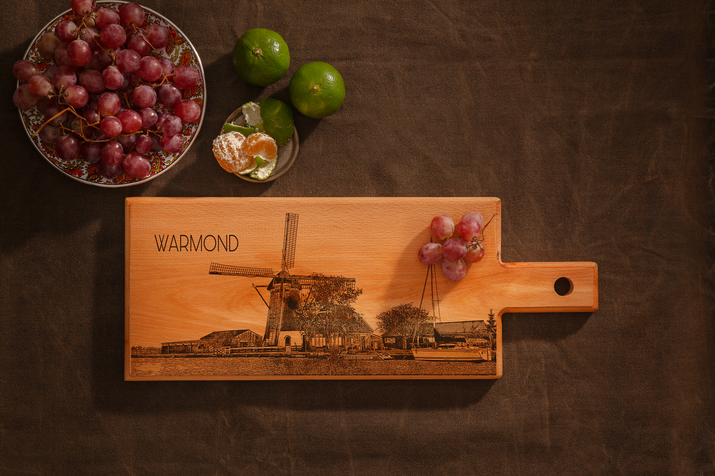 Warmond Wooden Serving Board – 49 x 17 cm