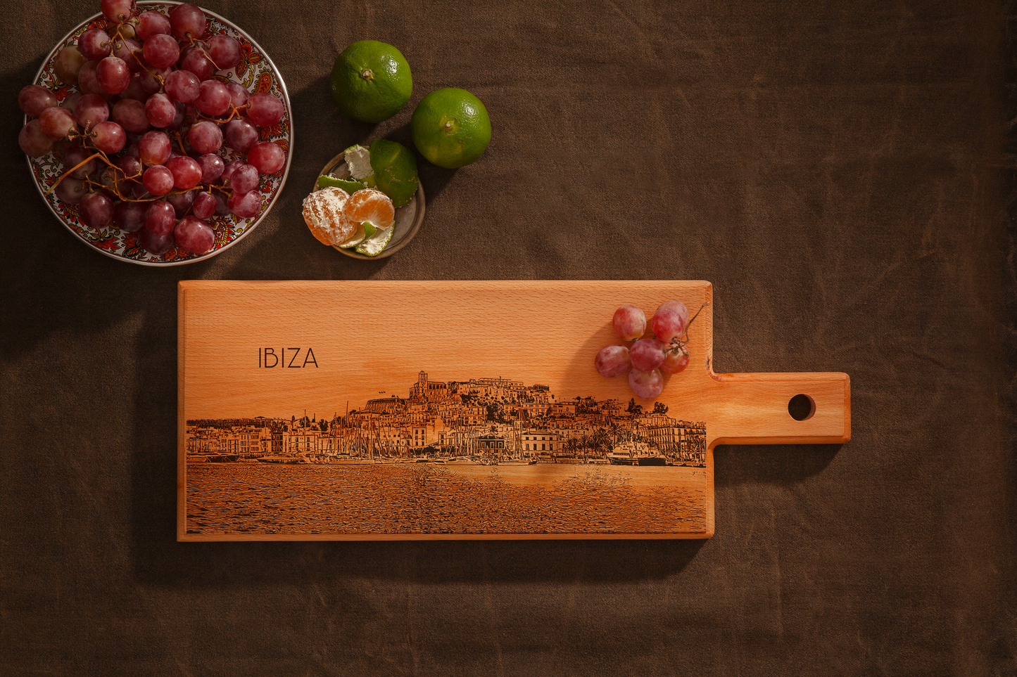 Ibiza houten serveerplank – 49 x 17 cm