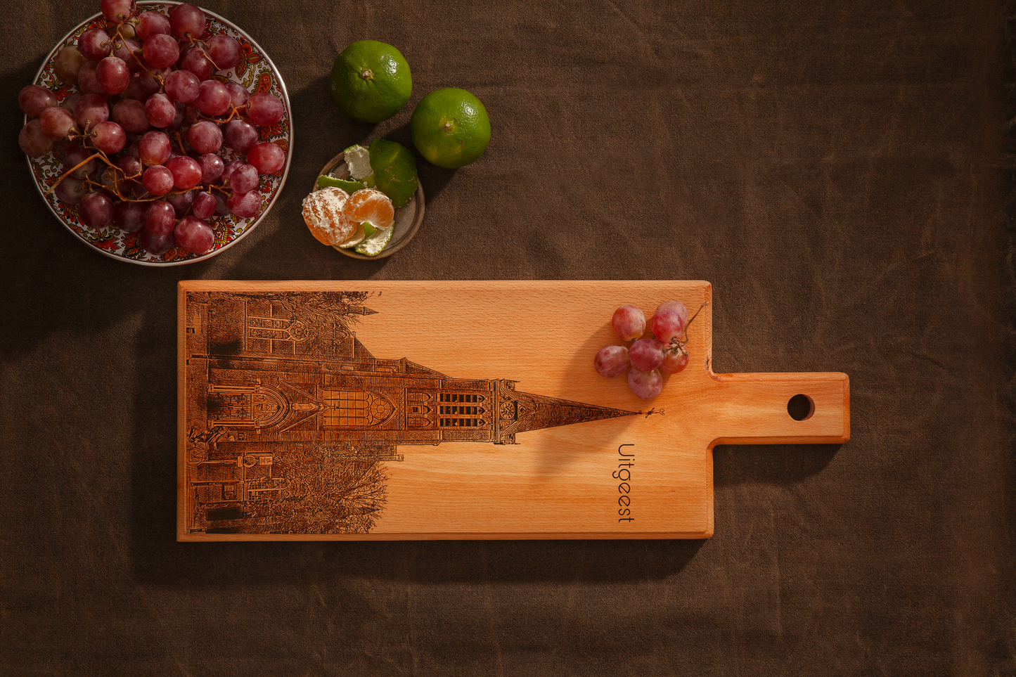 Uitgeest Wooden Serving Board – 49 x 17 cm