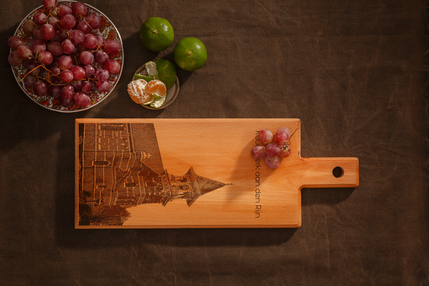 Koudekerk aan den Rijn Wooden Serving Board – 49 x 17 cm