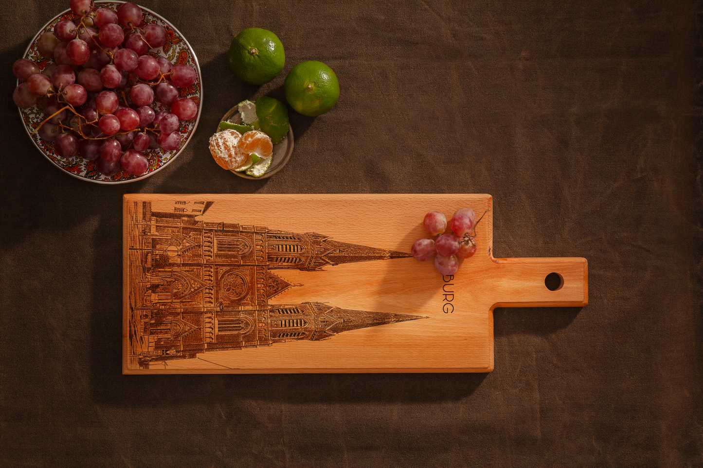 Tilburg houten serveerplank – 49 x 17 cm