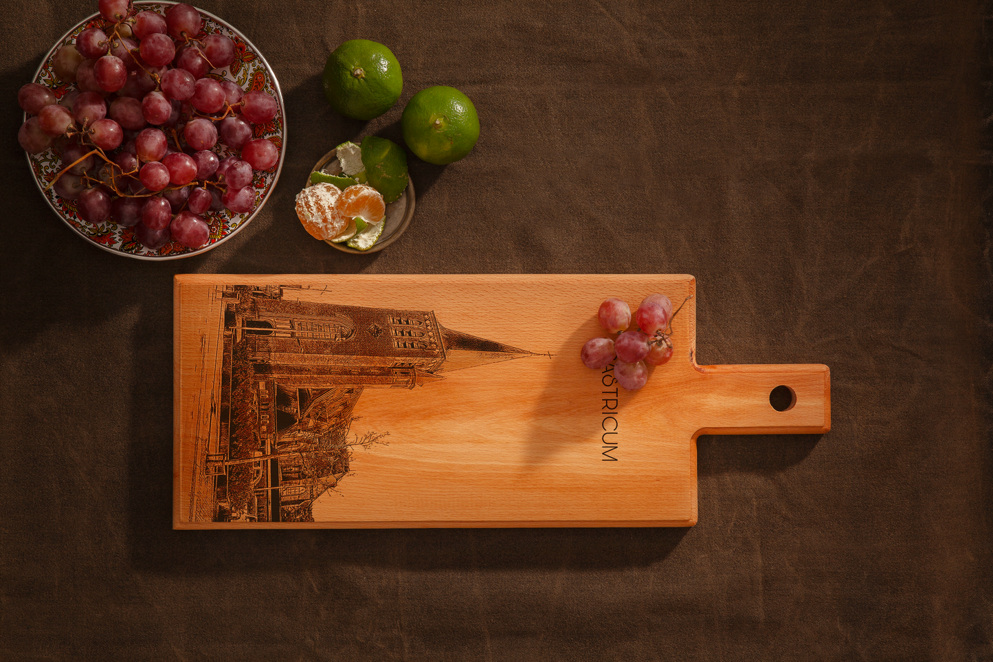 Castricum Wooden Serving Board – 49 x 17 cm