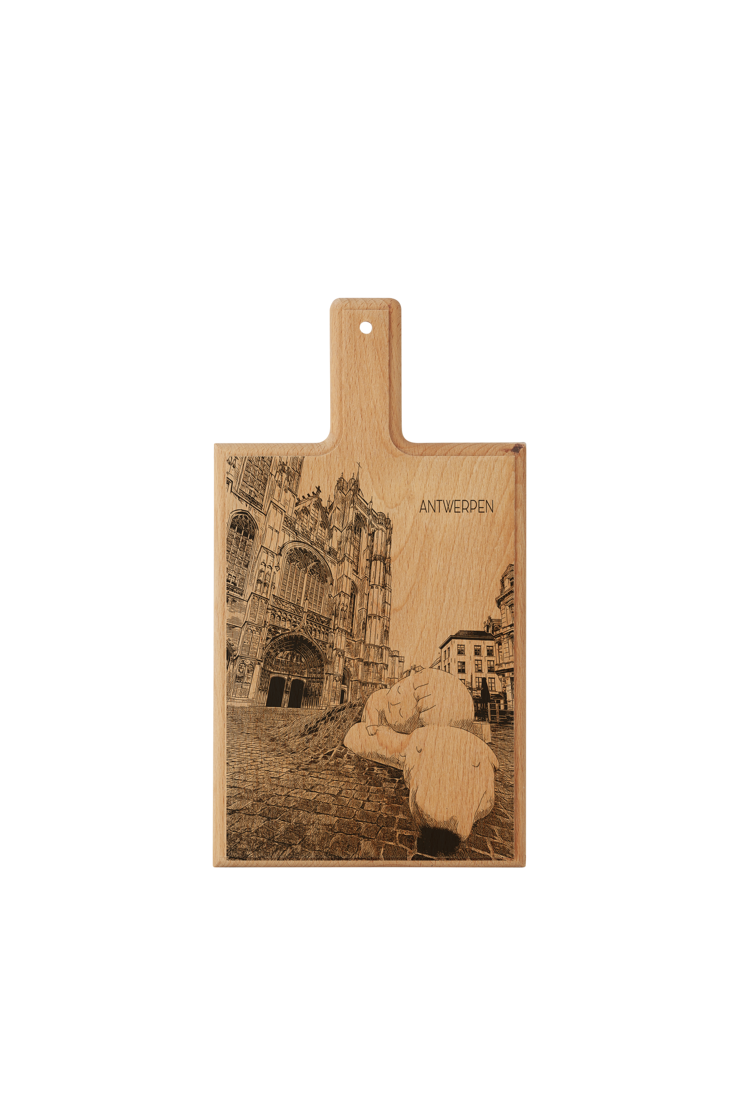 Antwerp Wooden Cheese Board – 28 x 15 cm