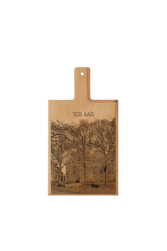 Ter Aar – Handmade Beechwood Serving & Cheese Board (28 × 15 cm)