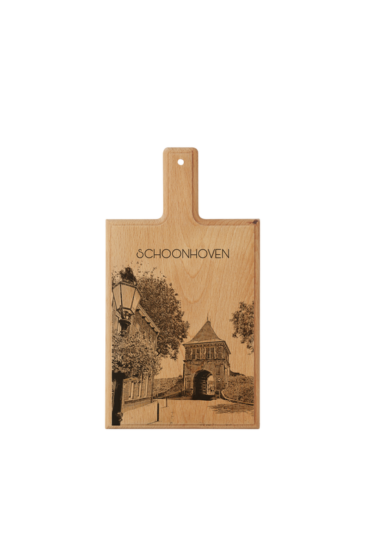 Schoonhoven – Handmade Beechwood Serving & Cheese Board (28 × 15 cm)