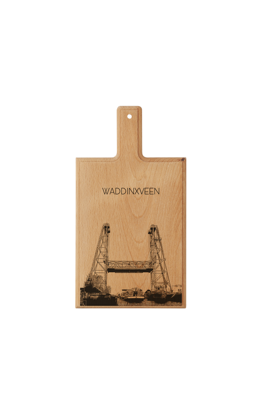 Waddinxveen – Handmade Beechwood Serving & Cheese Board (28 × 15 cm)