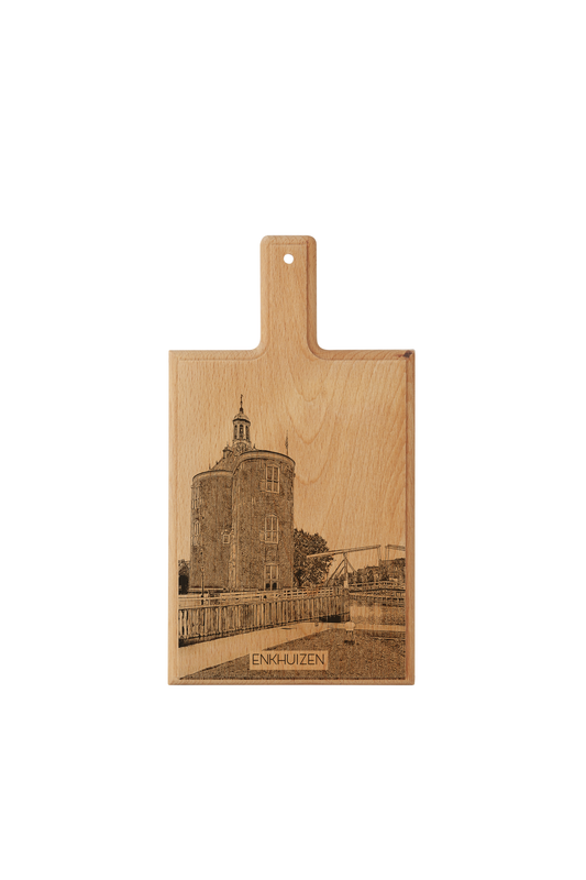 Enkhuizen – Handmade Beechwood Serving & Cheese Board (28 × 15 cm)