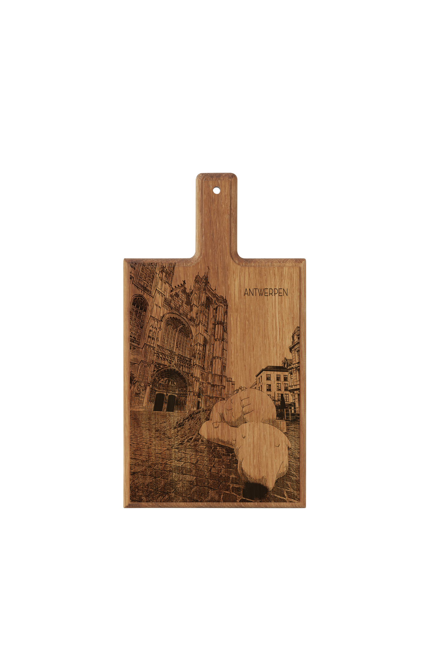 Antwerp Wooden Cheese Board – 28 x 15 cm