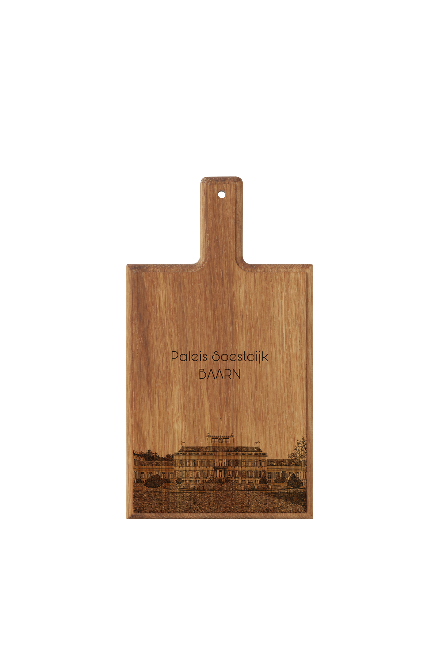 Paleis Soestdijk Baarn – Handmade Beechwood Serving & Cheese Board (28 × 15 cm)