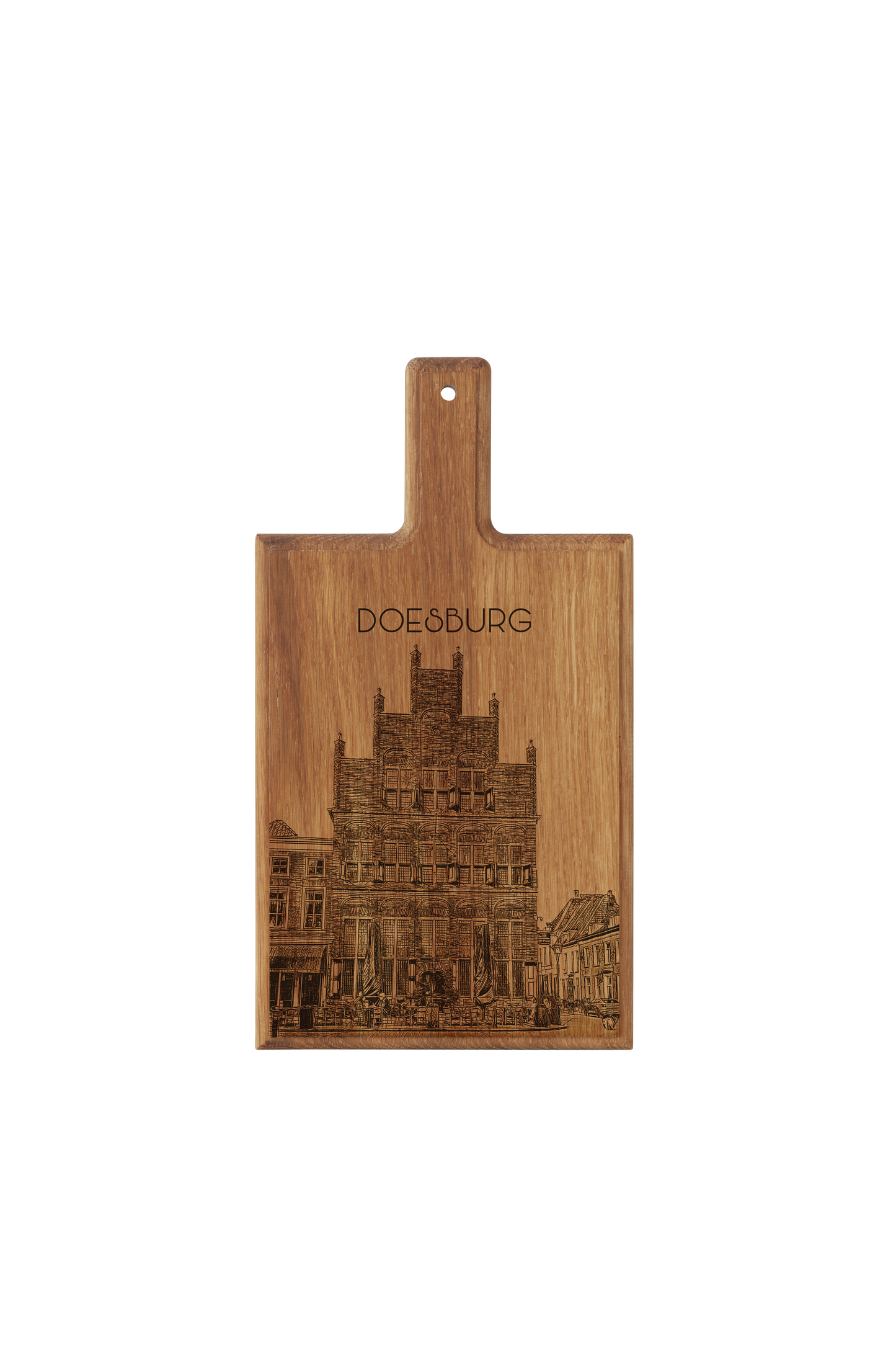 Doesburg – Handmade Beechwood Serving & Cheese Board (28 × 15 cm)
