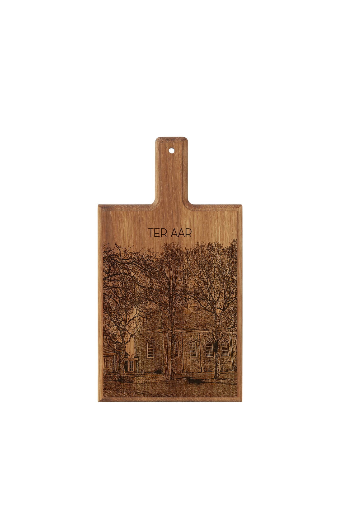 Ter Aar – Handmade Beechwood Serving & Cheese Board (28 × 15 cm)