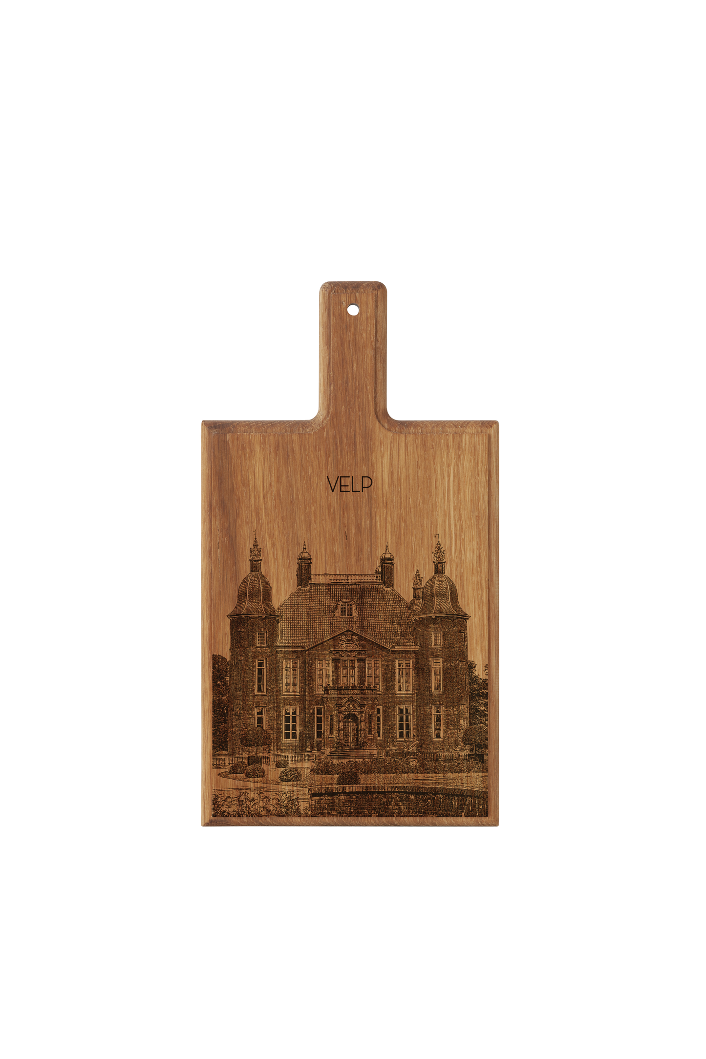 Velp Kasteel Biljoen – Handmade Beechwood Serving & Cheese Board (28 × 15 cm)