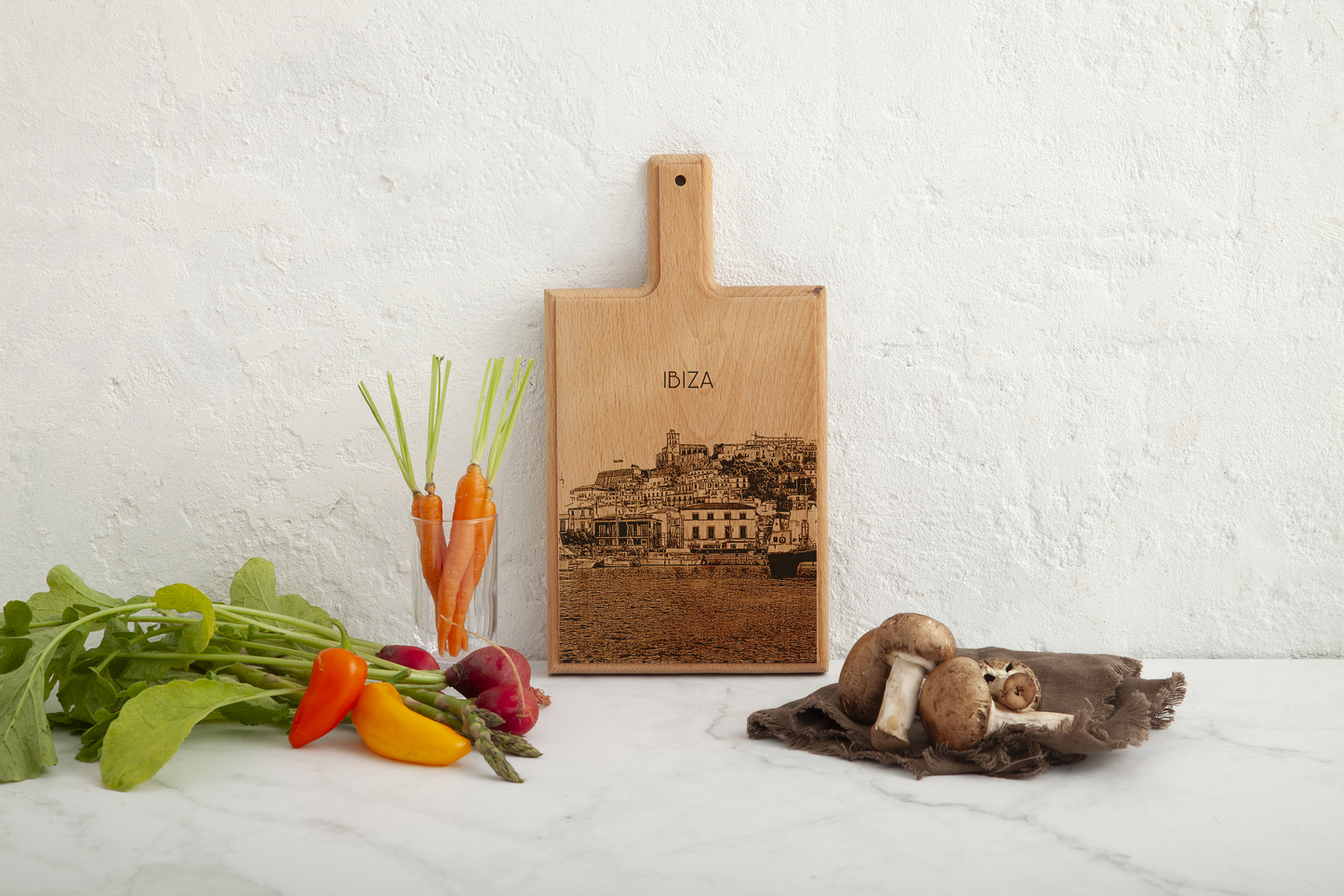 Ibiza Old Town Wooden Cheese Board – 28 x 15 cm (Copy)