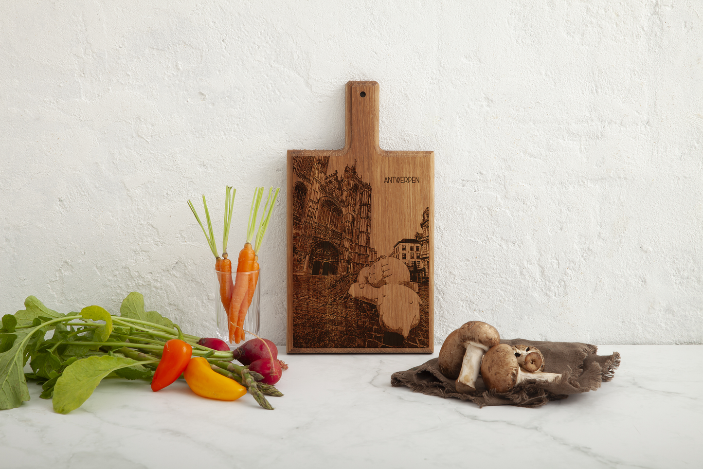 Antwerp Wooden Cheese Board – 28 x 15 cm