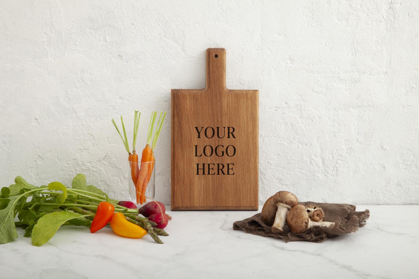 Gepersonaliseerde Houten Kaasplank (28 × 15 cm)