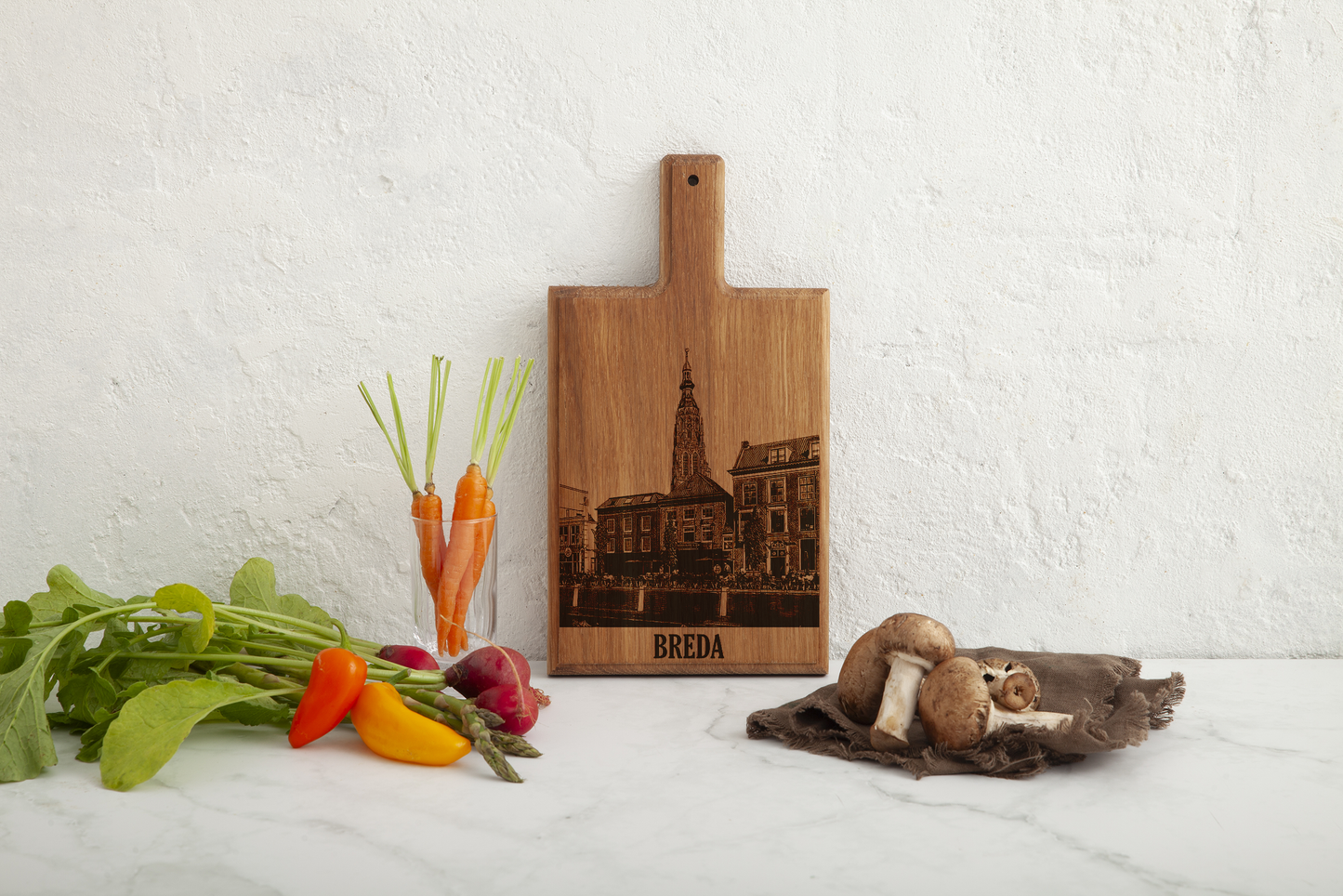 Breda Cheese Board - Beech Wood