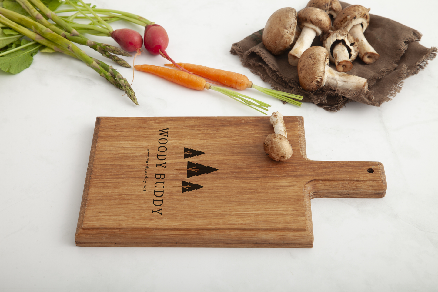 Gepersonaliseerde Houten Kaasplank (28 × 15 cm)