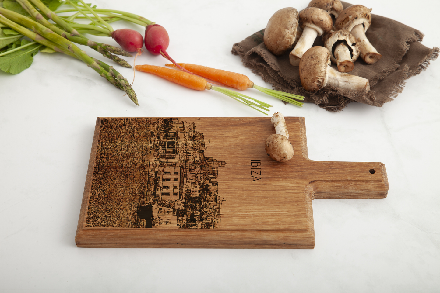 Ibiza Old Town Wooden Cheese Board – 28 x 15 cm (Copy)