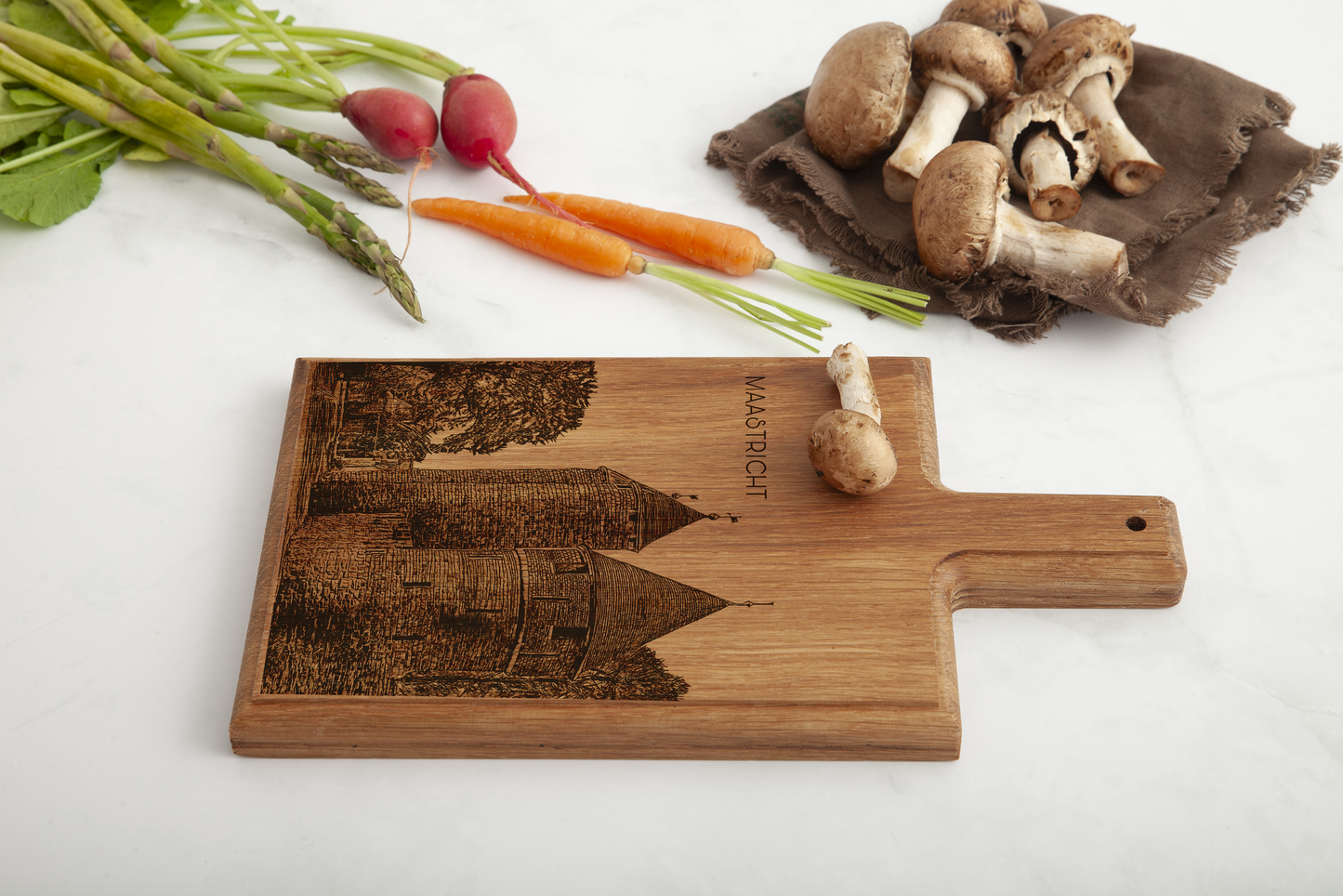 Maastricht Helpoort Cheese Board - Beech Wood