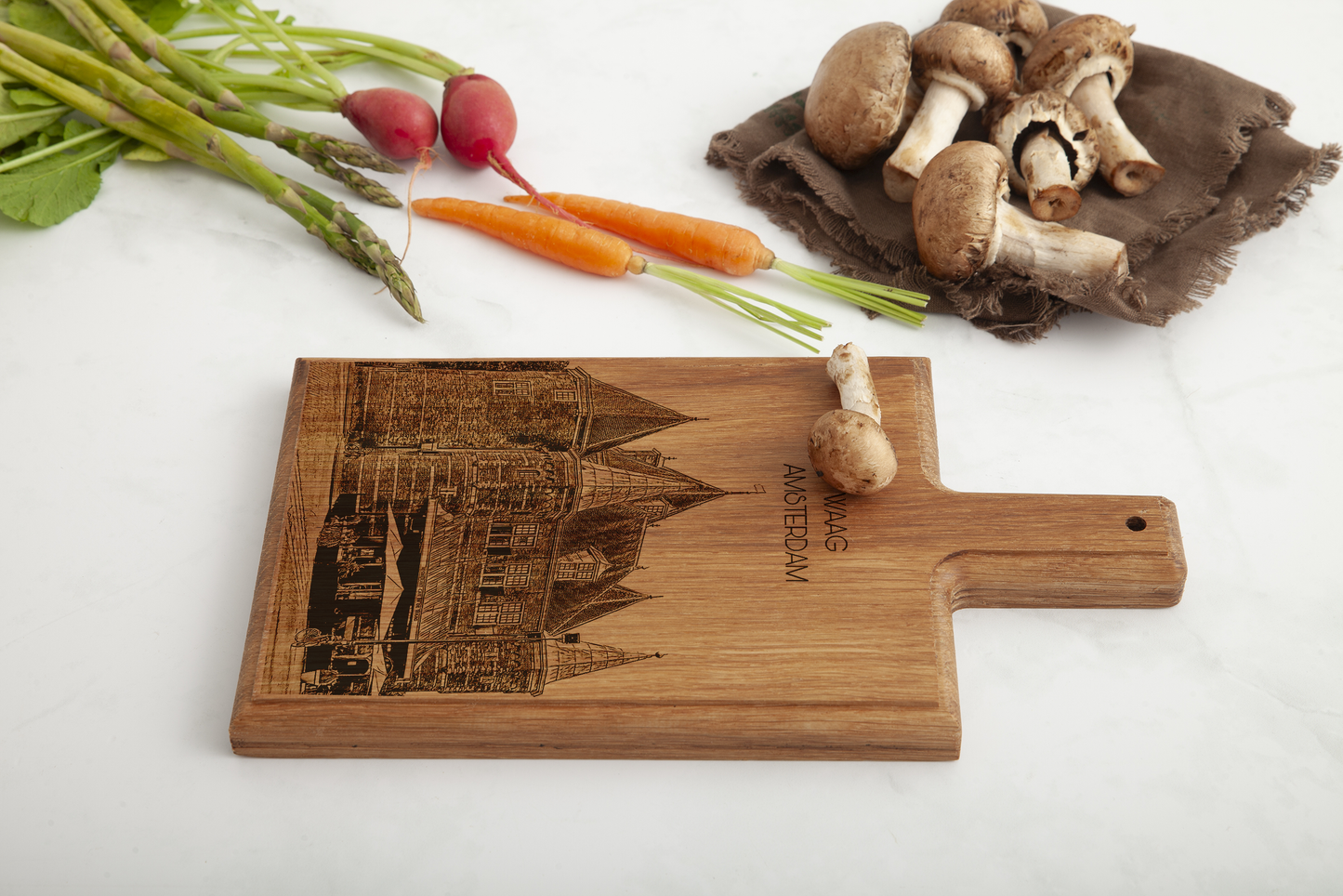 Amsterdam Waag Cheese Board - Beech Wood