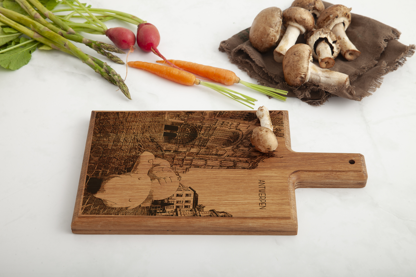Antwerp Wooden Cheese Board – 28 x 15 cm
