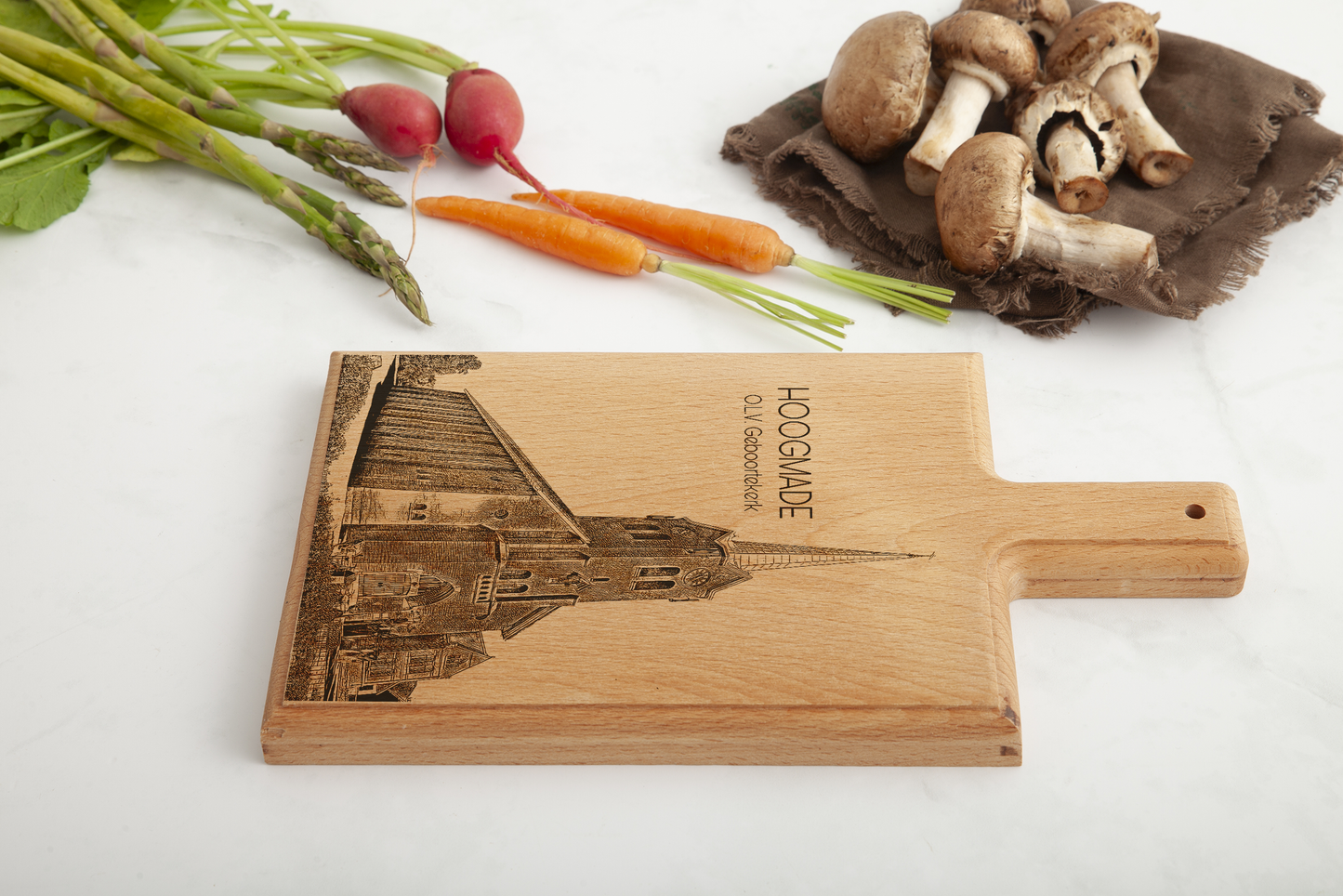 Hoogmade Cheese Board - Beech Wood