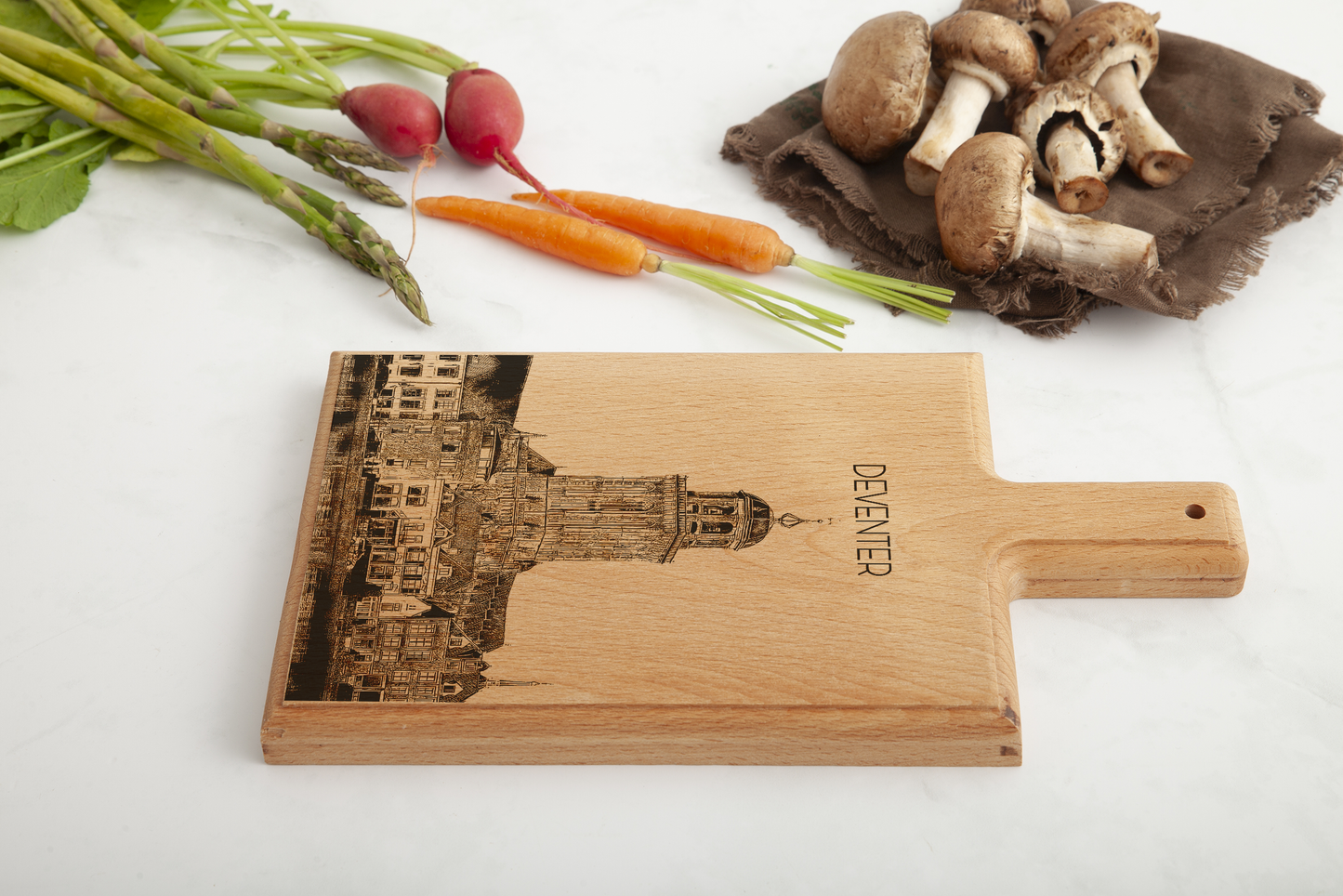 Deventer Cheese Board - Beech Wood