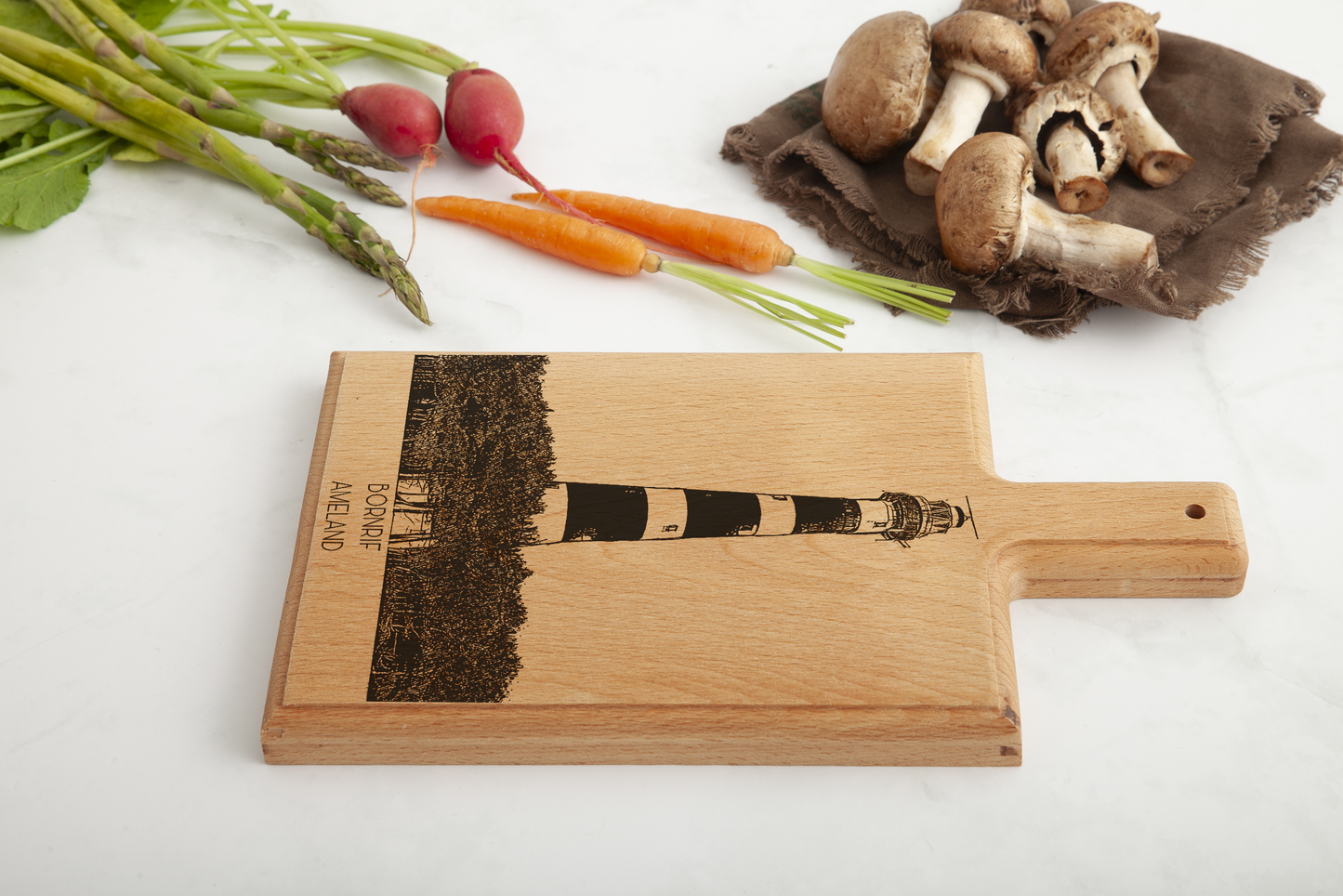 Ameland Bornrif Cheese Board - Beech Wood