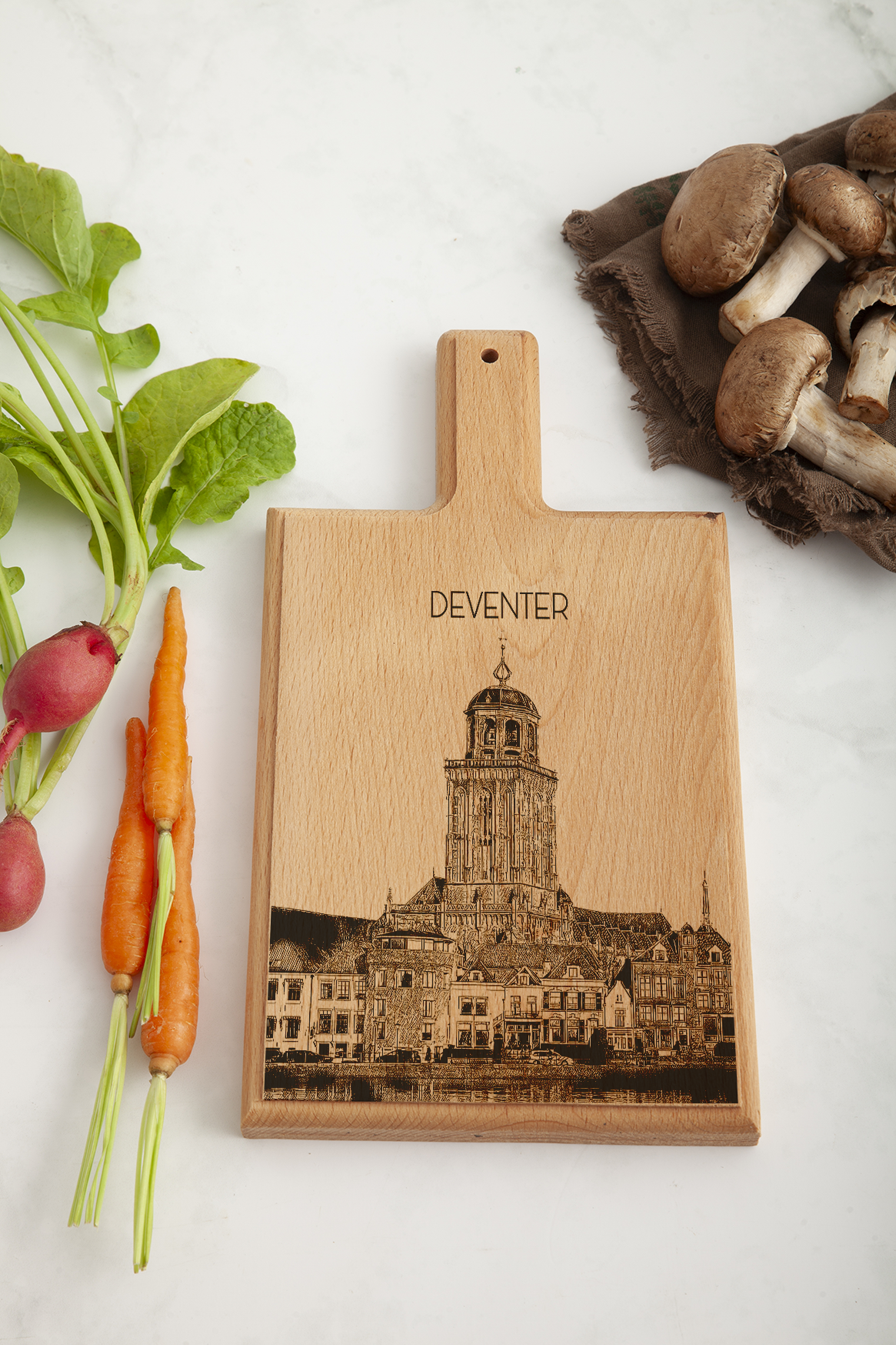 Deventer Cheese Board - Beech Wood